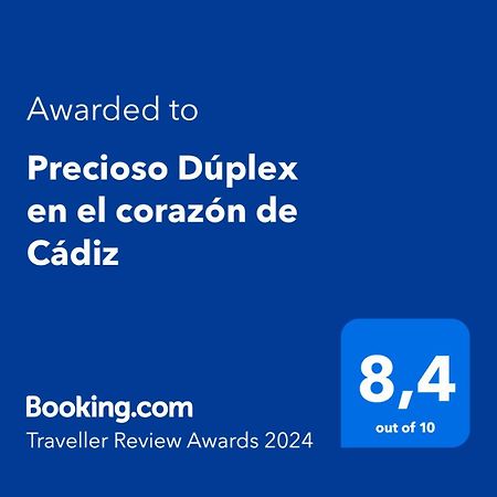 Precioso Duplex En El Corazon De Cadiz Apartment Luaran gambar